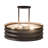 Burrel 6 - Light Dimmable Drum Chandelier