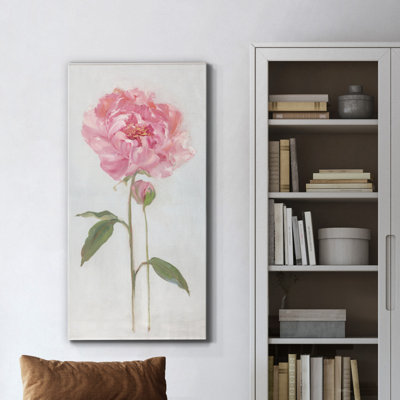 Pivoine I - impression sur toile tendue