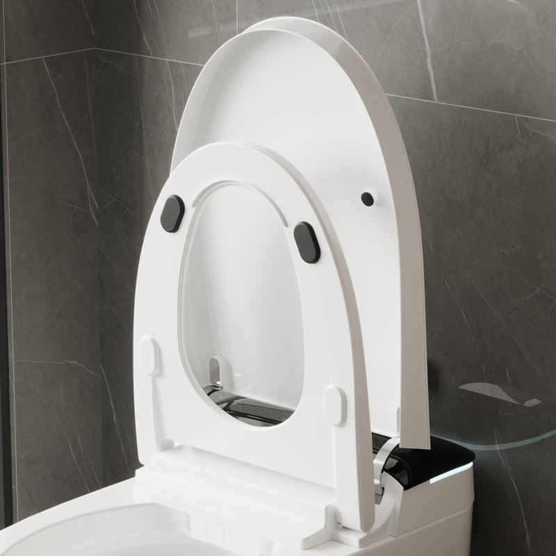 Smart Toilet With Air Freshener, Ambient Light, Auto Lid, Foot Sensor & Bidet