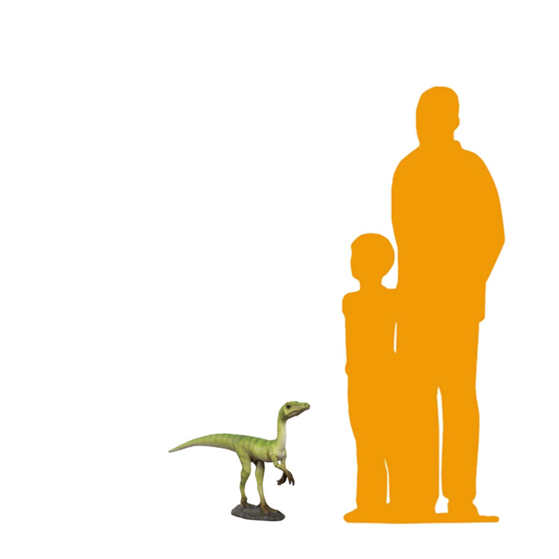 Compsognathus Dinosaur Life Size Statue
