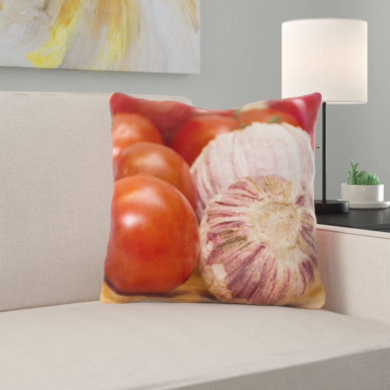 Coussin en tomates