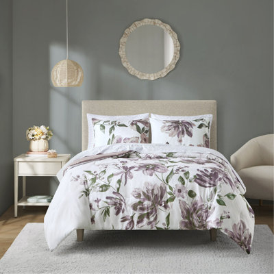 Ensemble d'édredon simple avec draps