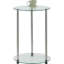 Table de bout en verre avec tablette Beckett-20718557