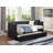 Faux Leather Upholstered Daybed with Trundle-282809313