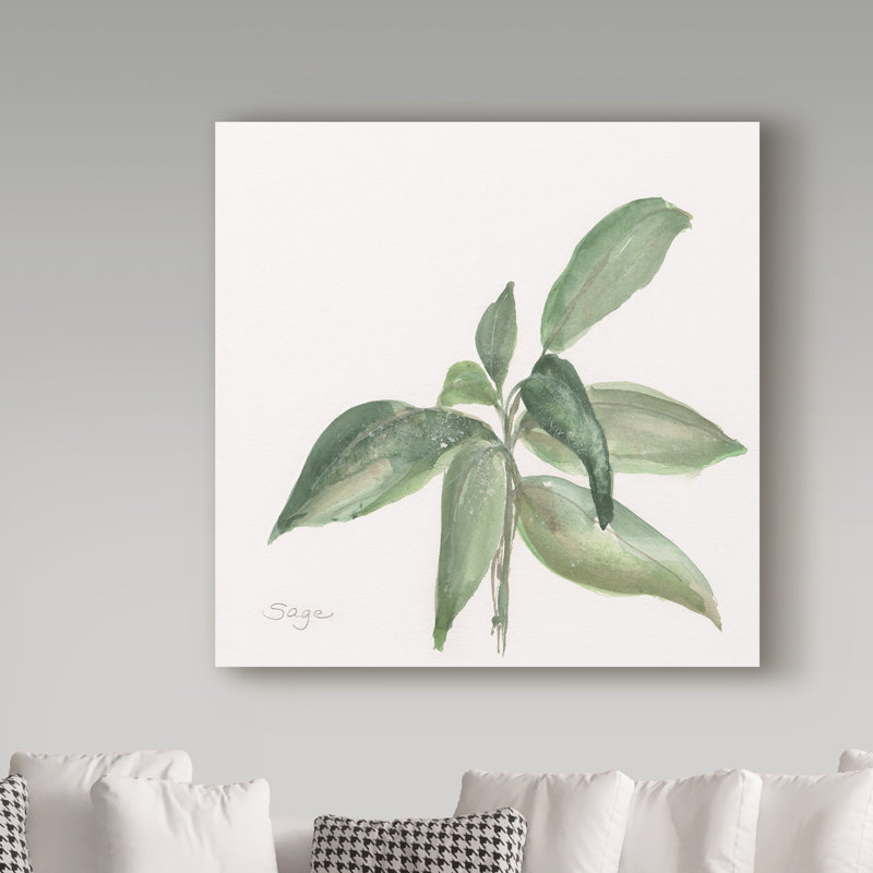« sage i », reproduction de peinture à l’acrylique sur toile tendue, H 14 po x l 14 po x P 2 po