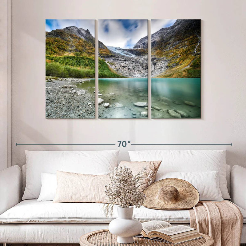 Glacier Alvord Jostedalsbreen, H 32 po x l 50 po