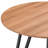 31.5'' Round Metal Base Dining Table-1467855157