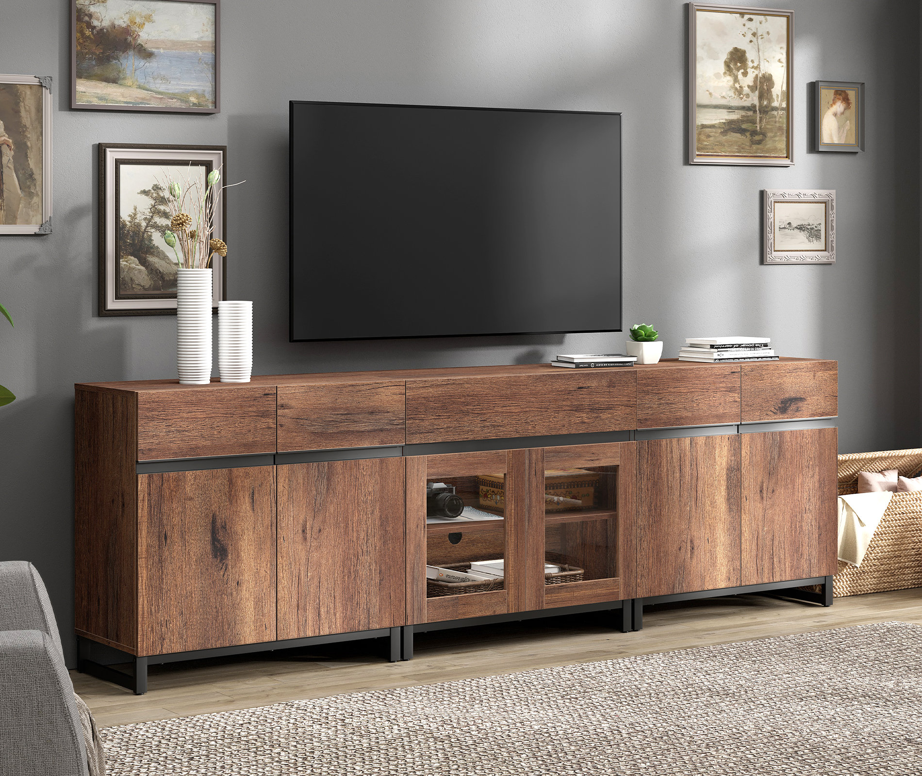 Sitemapcdatahttpswuwkniqoocomashlyn 3 In 1 Tv Console