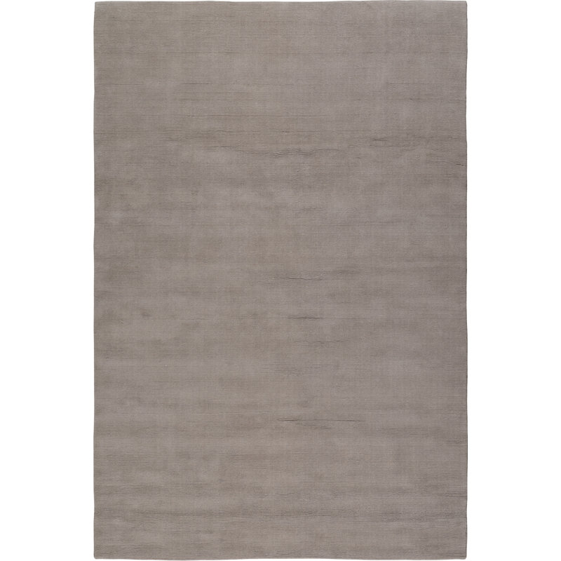 Farrow & Ball Cut And Loop Stripe Sam's Stone Area Rug, Rectangle 12' x 16'
