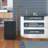 TCL 4500 Sq. Ft. Portable Smart Dehumidifier, Black
