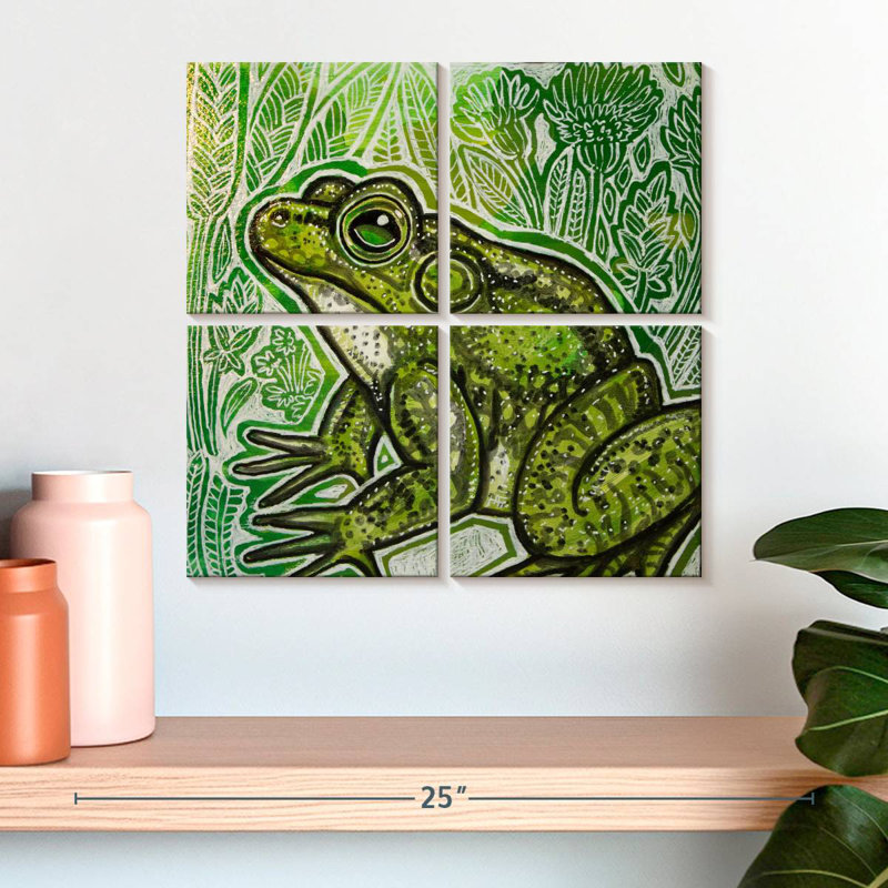 Brampt Little Frog, 18" H x 18" W