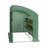  Home-Complete Lean To Greenhouse - Walk-In Green House with Roll-Up Zippered Doors and Shelves