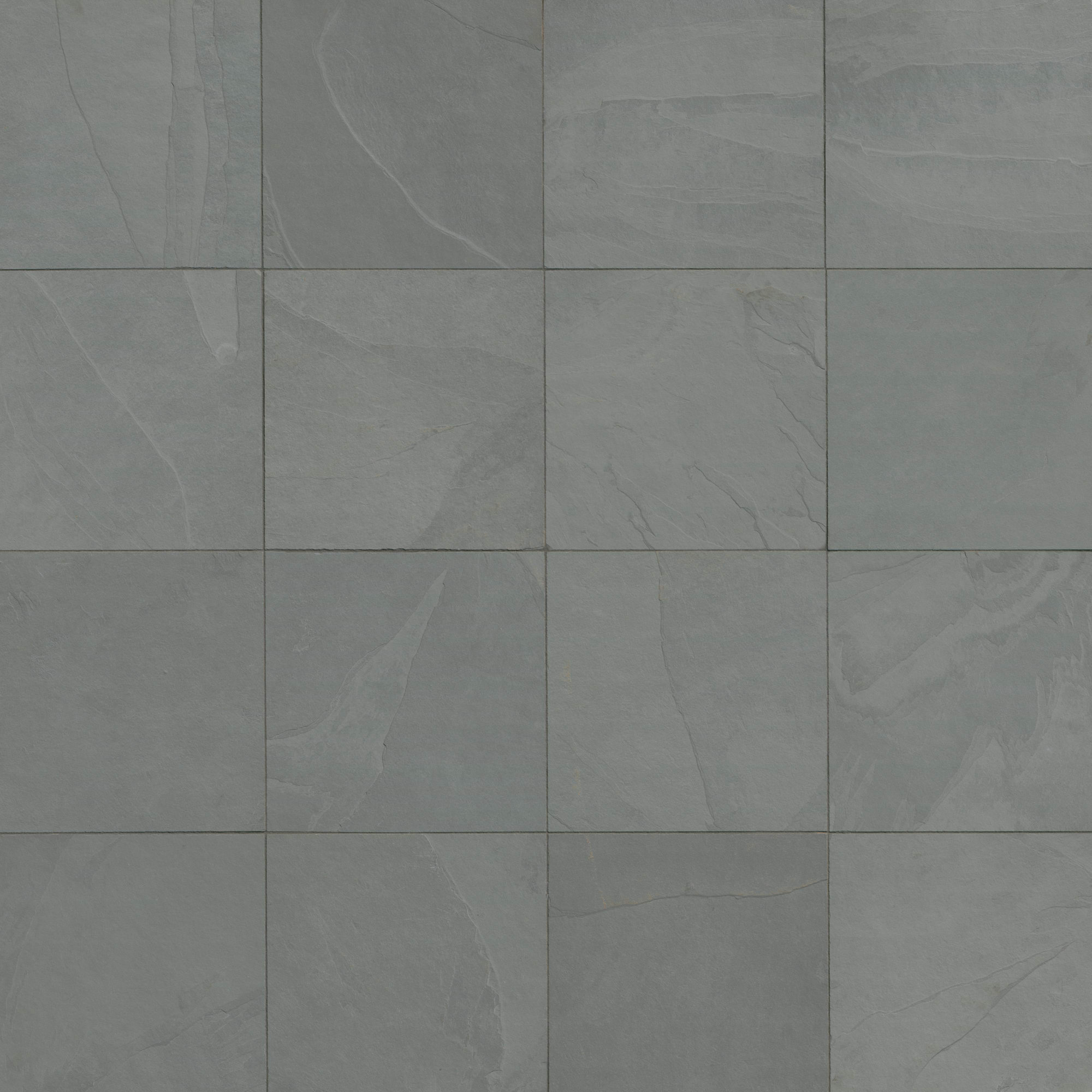 Camden 12 in. x 12 in. Gauged Slate Floor and Wall Tile, Mist