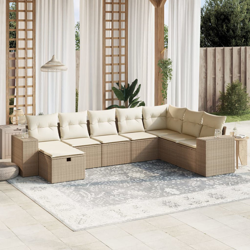 Ensemble de canapé de jardin Vidaxl