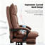Fauteuil inclinable luxueux en cuir