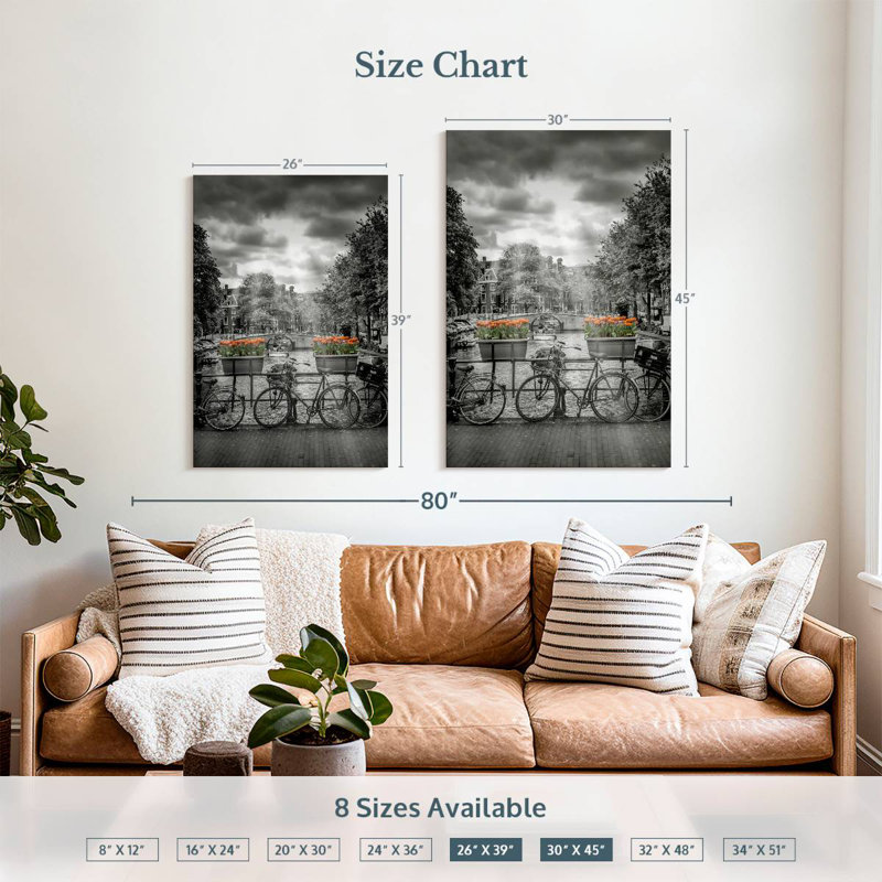 Sireci Typical Amsterdam, 45" H x 30" W