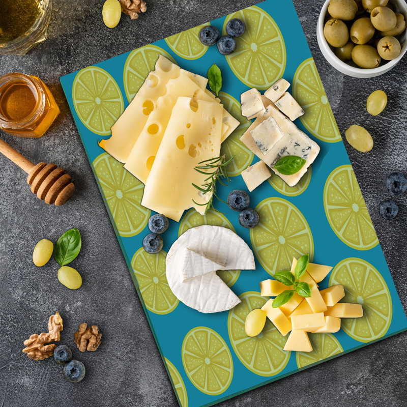 Planche à découper en verre à la maison east urban