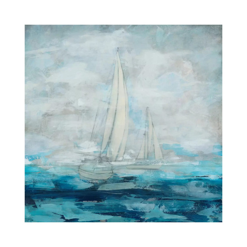 Into The Distance by Randy Hibberd - Wrapped Canvas Painting, 30.48 cm H x 30.48 cm W