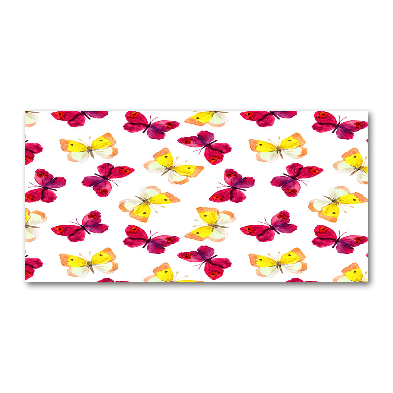 Hagaman 50cm W x 100cm L Glass Peel and Stick Panel