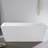Bentzen 59'' x 31.25'' Soaking Acrylic Bathtub