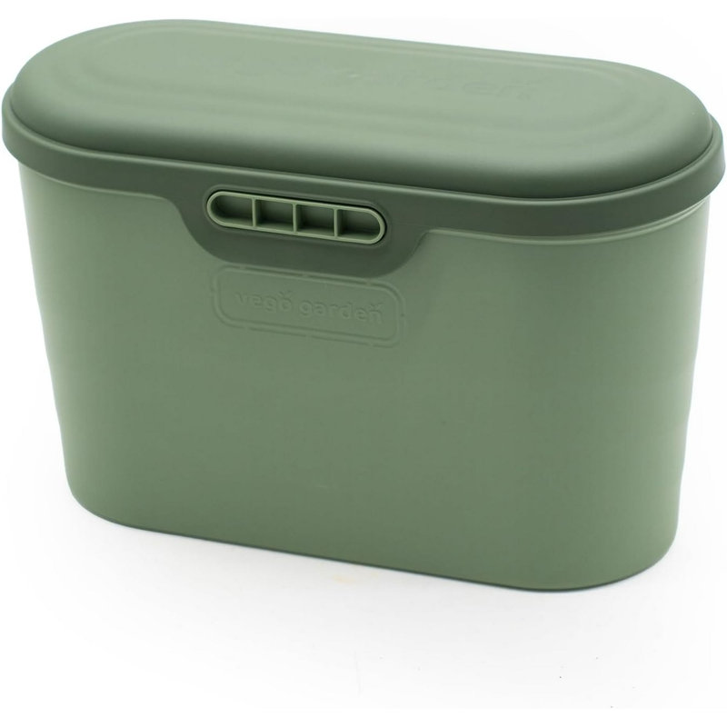 Plastic Tool Box, Basil Green