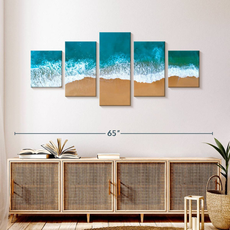 Méditerranée, mer turquoise, H 24 po x l 55 po