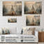 Impression sur bois gris «Native Whispers Of Spirit»-586631452