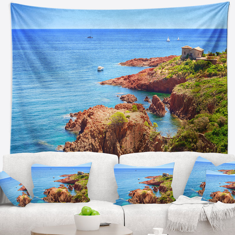 Polyester Tapestry, 78" H x 92" W