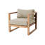 Venice Outdoor Teak Lounge Chair-1371331833
