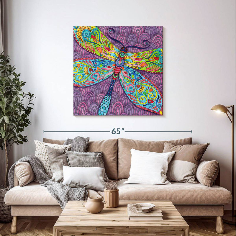 Brampt Winged Things, couleur I, H 39 po x l 39 po