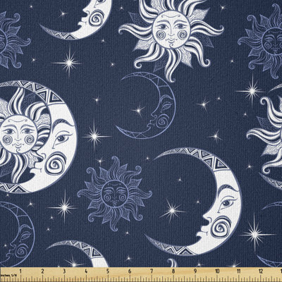 Dehosse Sky Elements Sun and Stars Multi-Purpose Fabric