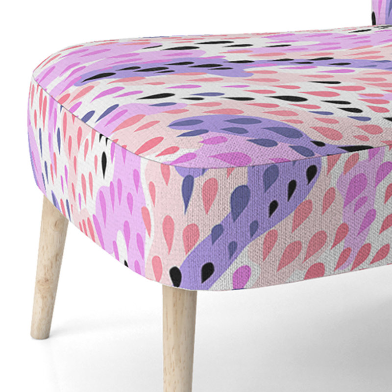 Fauteuil d'appoint rembourré Bright