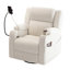 Fauteuil inclinable électrique avec chaleur et massage-965224704