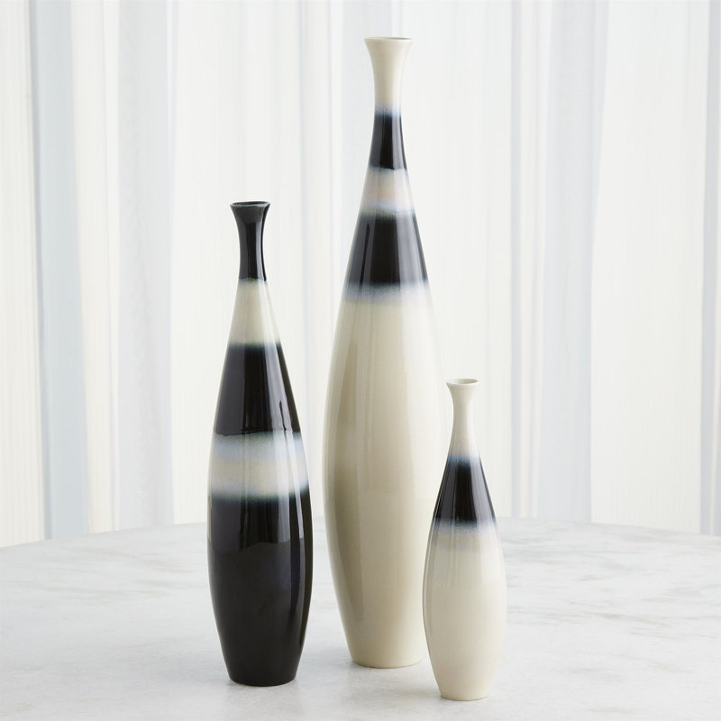 Banded Handcrafted Decorative Bottles