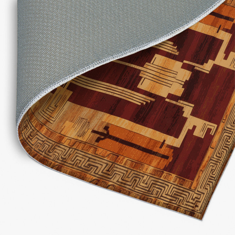 Tapis intérieur et extérieur ArtDeco, Rectangle 4pi x 6 pi