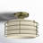 Bainville Fabric Semi Flush Mount-808145658