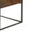 Solid Wood Tray Top End Table