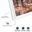 Décoration murale Astral Rose Rest IV Shadowbox Print par Notoriart, cadre blanc, 17 x 17-1738461669-1738461666