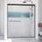 Leser - W x 65.375'' H Bypass Door Semi-Frameless Shower Door with-42575319-42575320-42575324