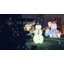 Bonhomme de neige gonflable de Noël 4 pi avec lumières DEL GOOSH-88744667