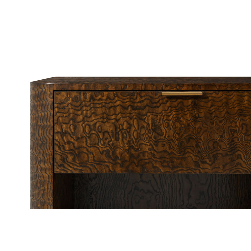 Kesden 1 - Drawer Solid Wood Nightstand