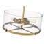 Plafonnier semi-encastré 3 lumières 16,5 po Mabe-973118938