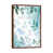 Classic Brown Wood Floater Framed