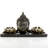 Buddha Head Tabletop Tealight Candle Holders