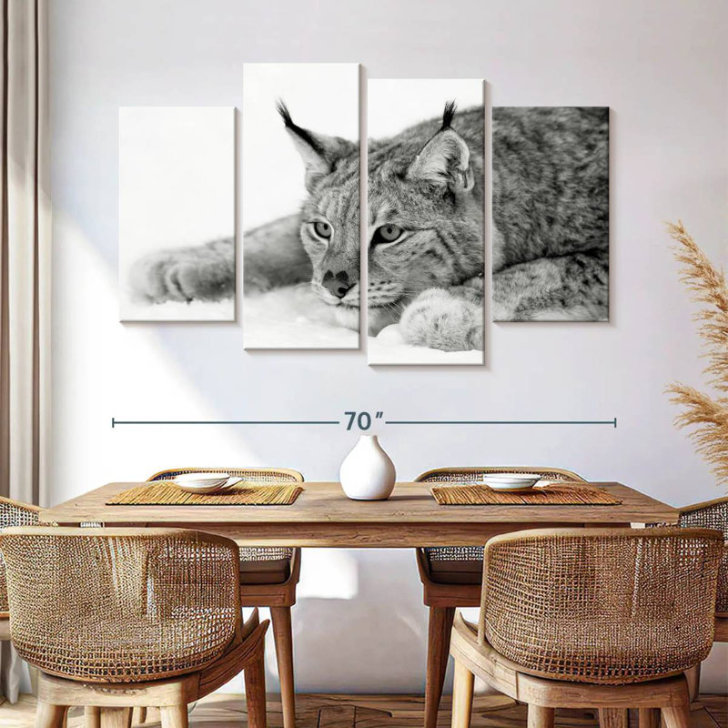 Brampt Lynx BW, 42" H x 68" W