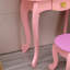 Ensemble de coiffeuse pour enfants avec miroir