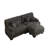 Modular Sectional Sofa Cloud Couch, Deep Seat L Shaped Couch, Modern Sectional Couches For Living Room, Comfy Soft Chenille Loveseat Sofa With 4 Pillows, Small Couches For Small Spaces-1655253709