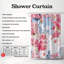 Rideau de douche standard 1 pièce Parisian-1064893349