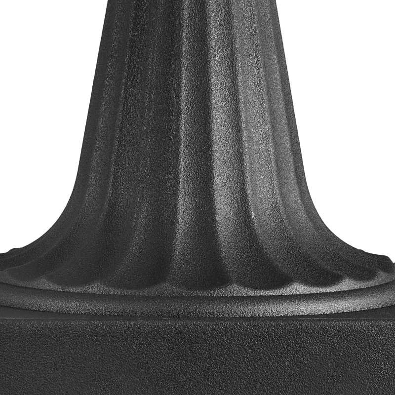 Lot de 2 jardinières en plastique de 67 cm (26,4 pouces), pots de fleurs classiques pour porche