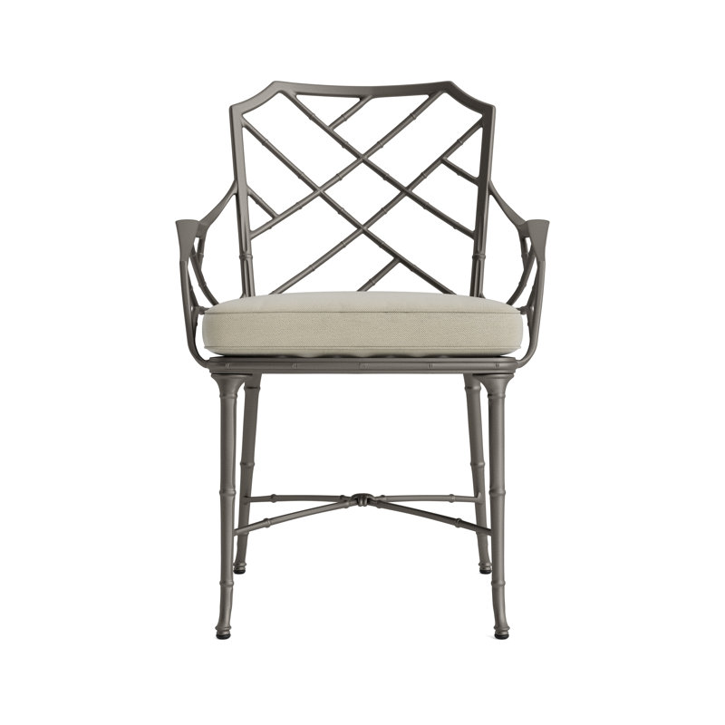 Calcutta Outdoor Dining Chair, Mica, Fusion Dove